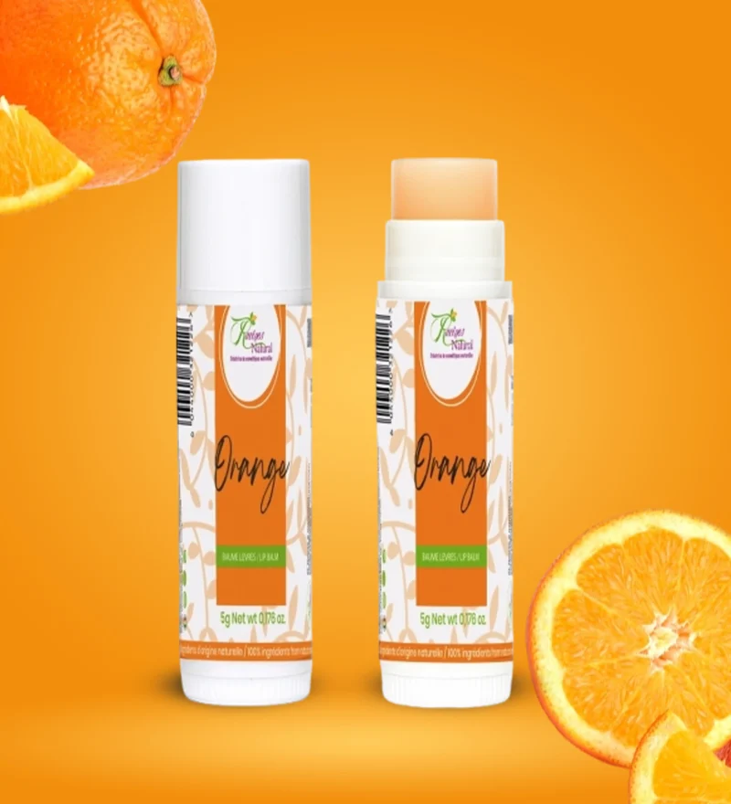 BAUME A LEVRES ORANGE / ORANGE LIP BALM